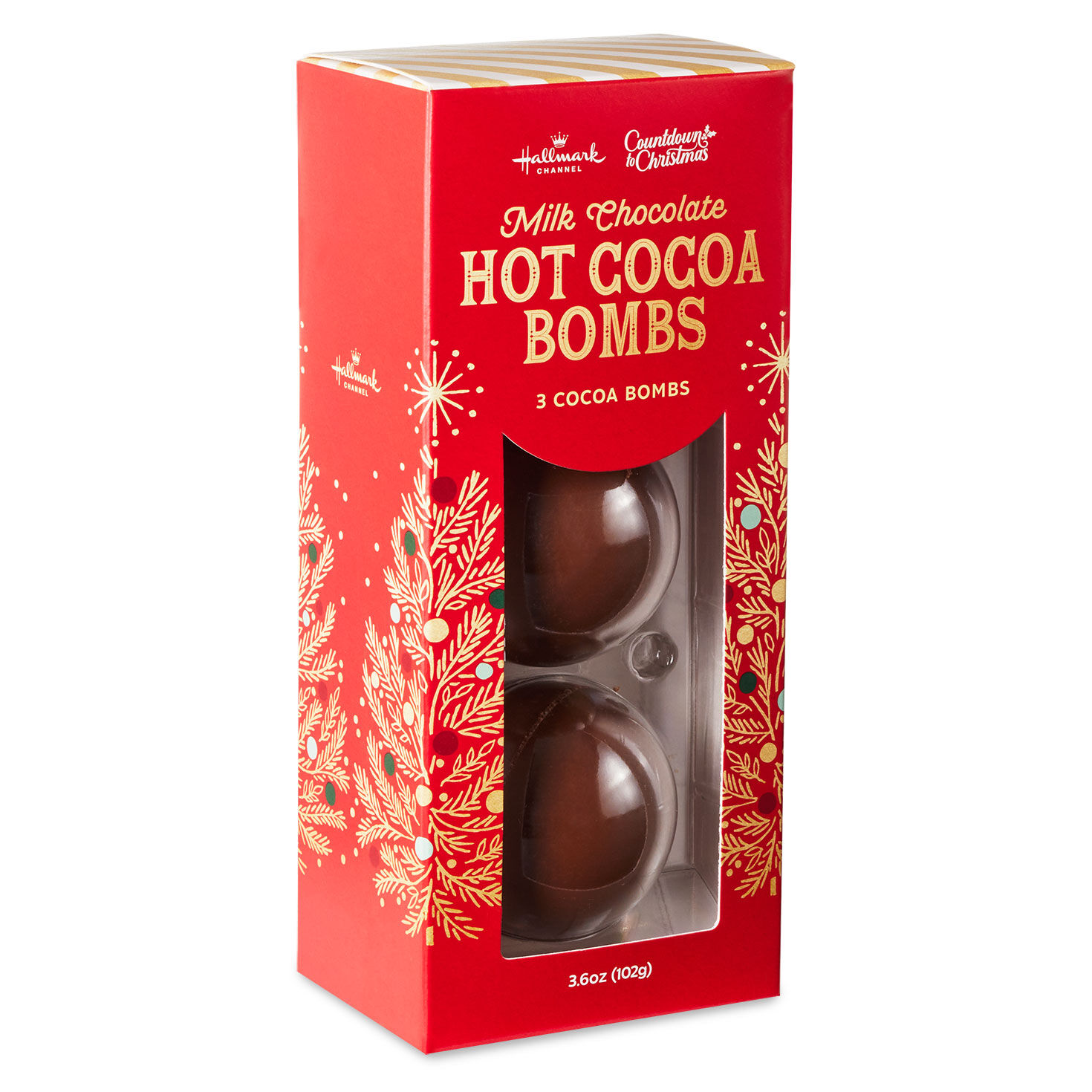 Bissinger's Chocolates Hallmark Channel Hot Cocoa Bombs, Set of 3