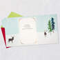 Peace Everywhere Deer in Snowy Forest Holiday Card, , large image number 5