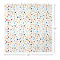 26" Geometric Confetti on Cream Fabric Gift Wrap, , large image number 4