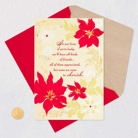 You're a Cherished Friend Christmas Card, , large image number 5