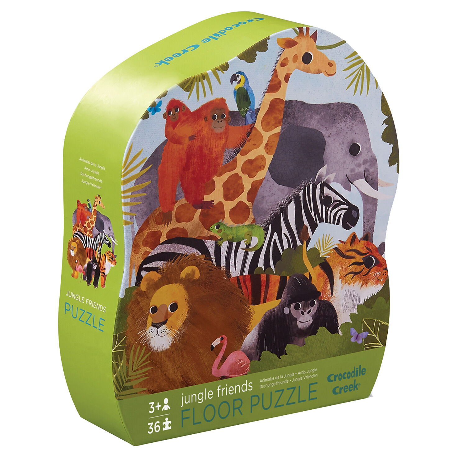Jungle Friends 36-Piece Floor Puzzle