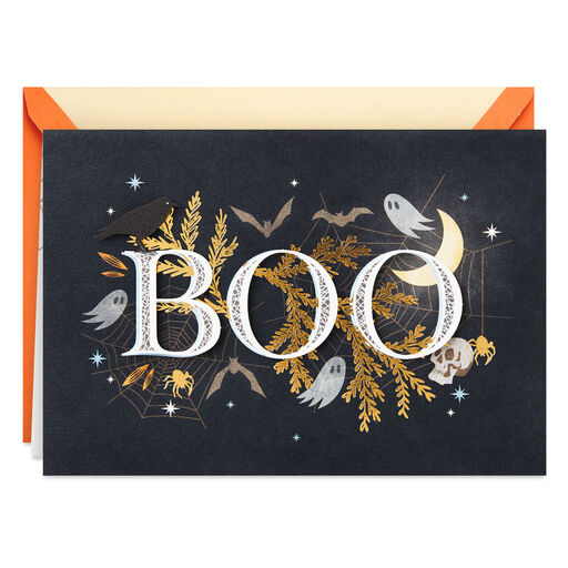 Boo Halloween Card, 
