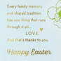 You're the Heart of the Family Easter Card for Grandparents, , large image number 2