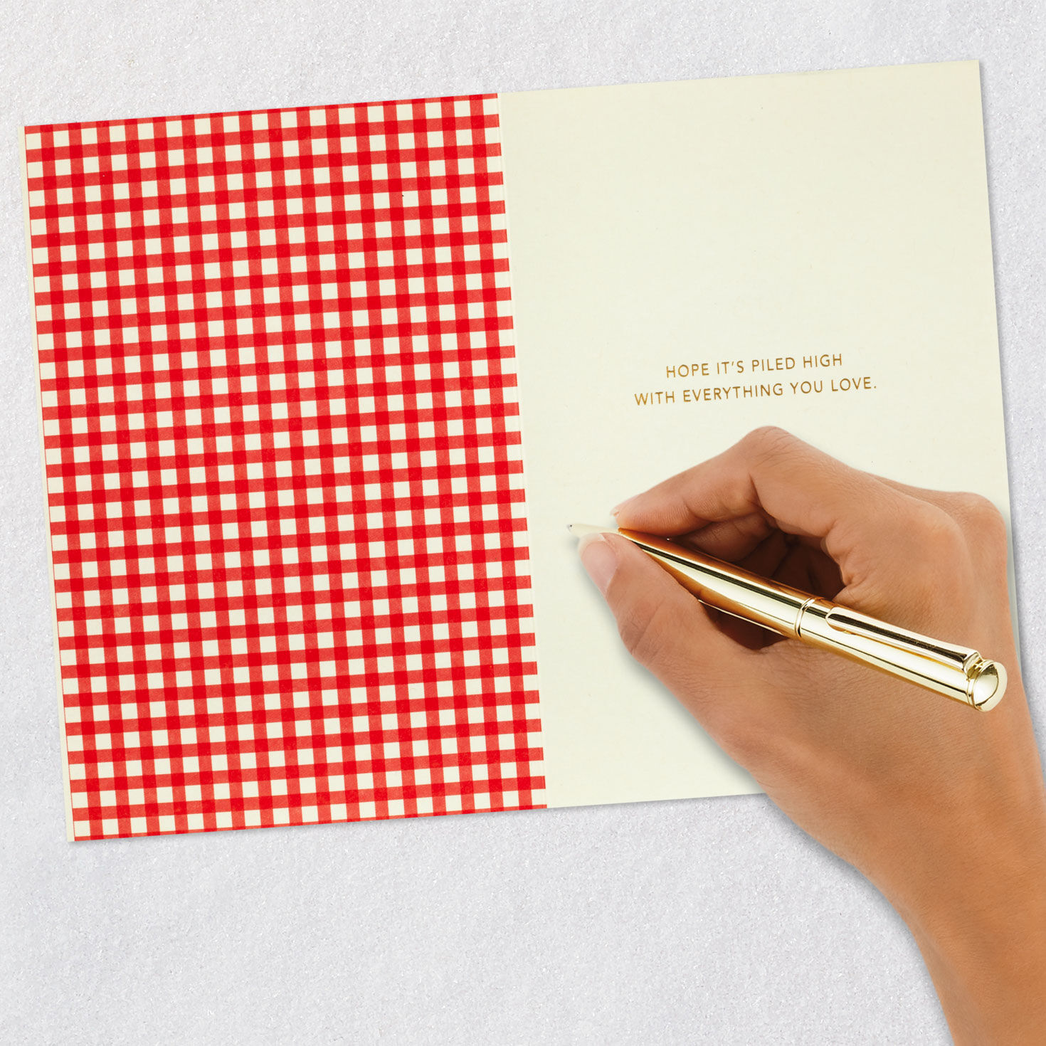 Cheeseburger With Candle Birthday Card Signing card image number 6