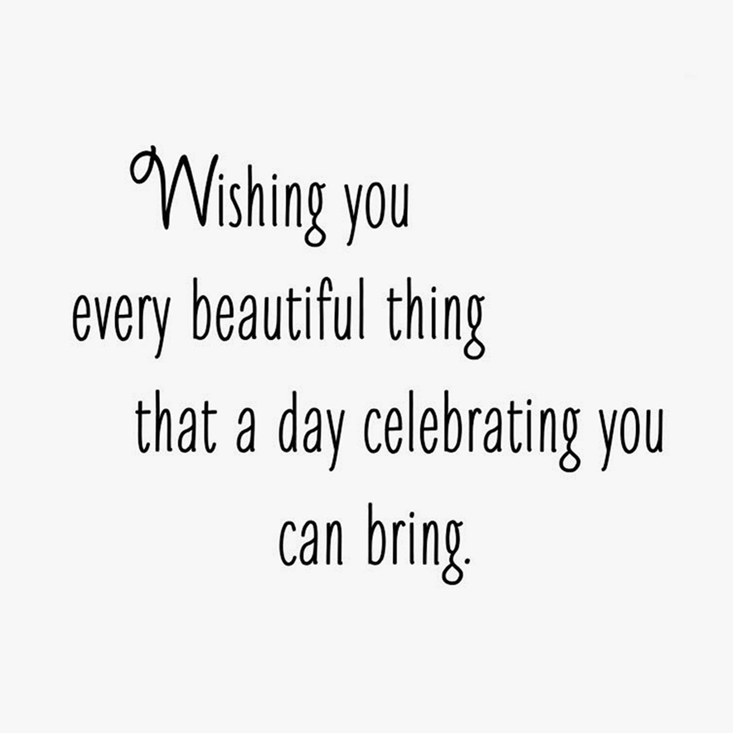 Wishing You Every Beautiful Thing Birthday Card Sentiment image number 2