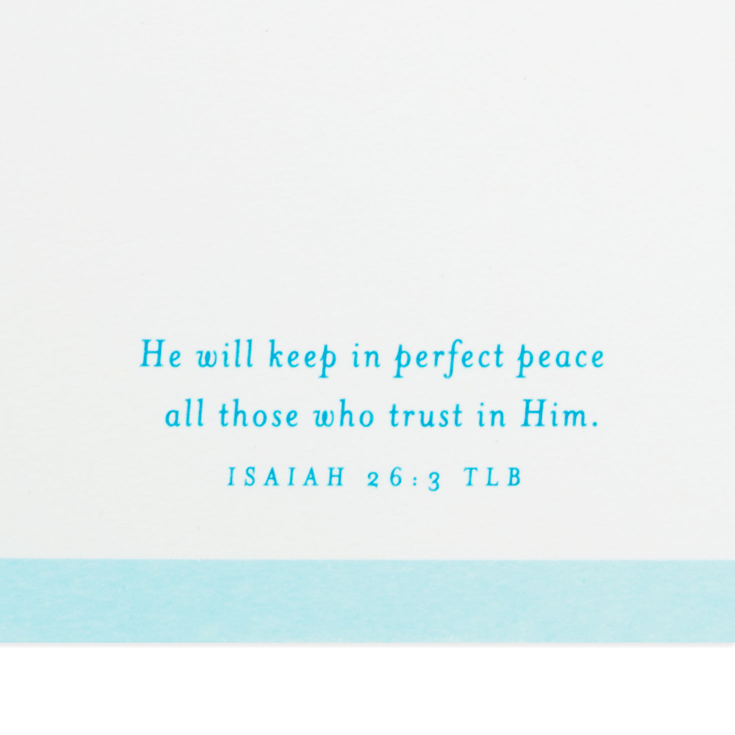 Watercolor Flowers Religious Sympathy Card  image number 3