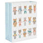 15.5" Dapper Bears and Bunnies Extra-Large Gift Bag, , large image number 1