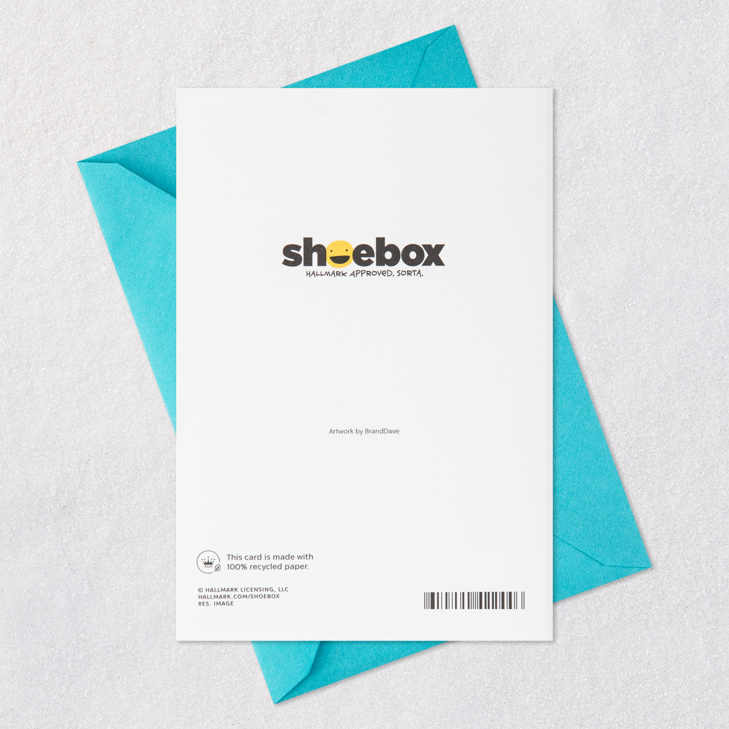 Couple Reading on Couch Funny Birthday Card Card Back with Envelope image number 7