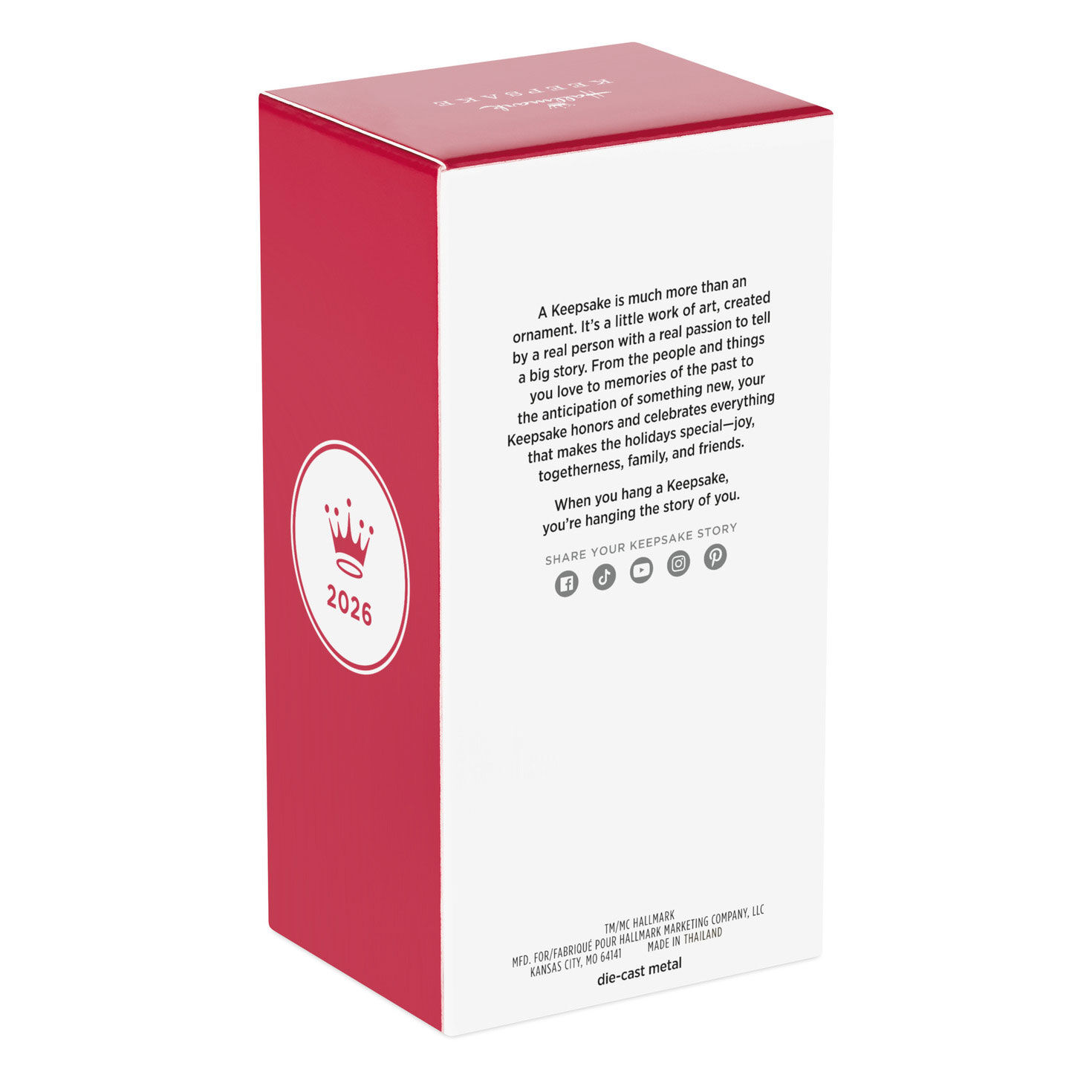 Orange Tonka Highway Dump Truck Keepsake Ornament Package Back image number 8