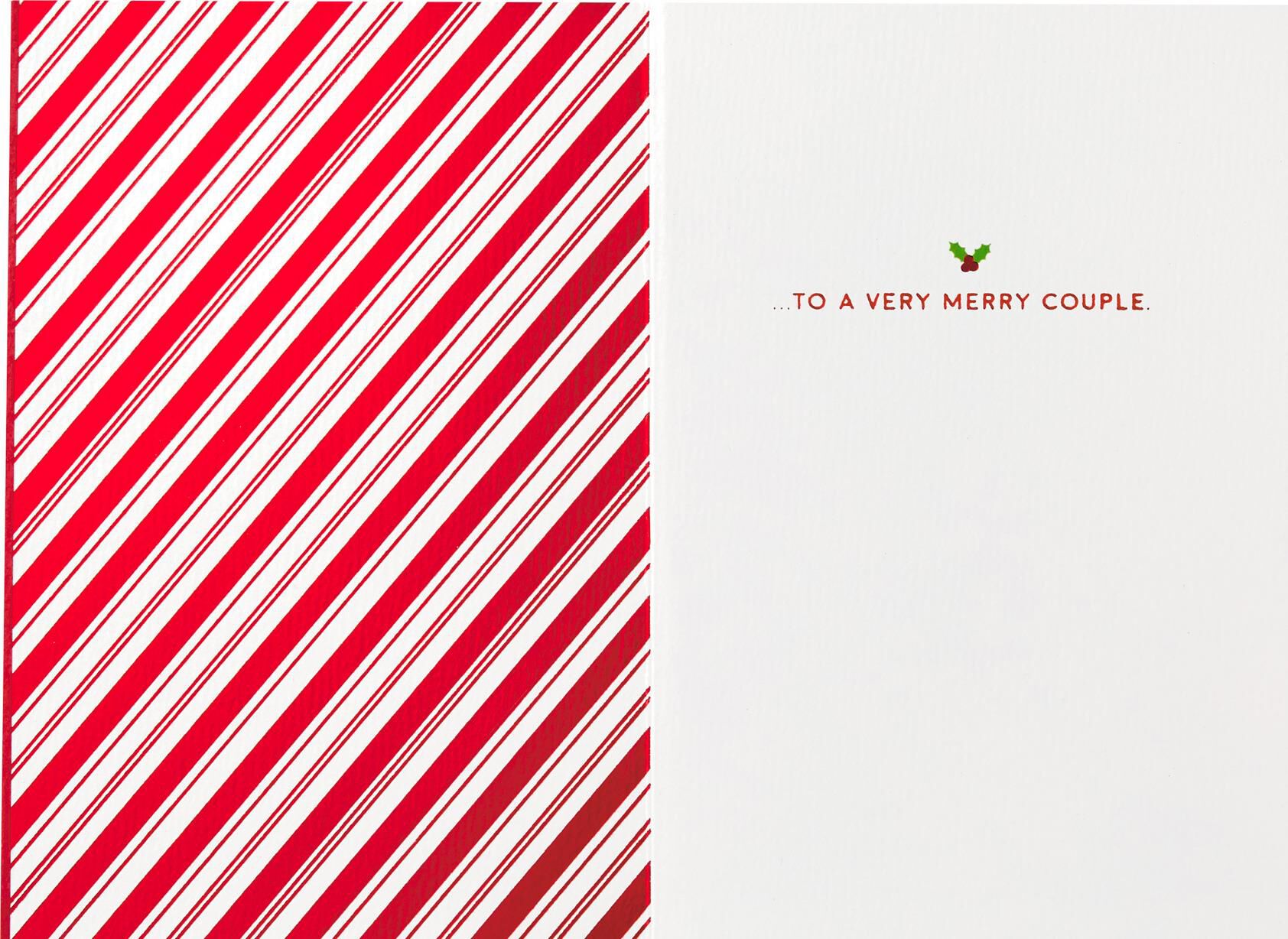 Sweetest Holidays Christmas Card for Couple