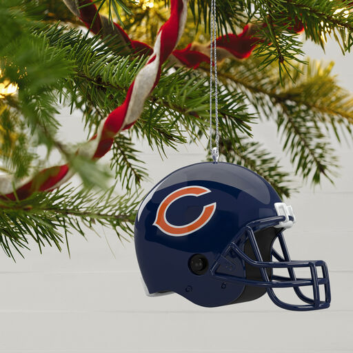 NFL Chicago Bears Helmet Ornament With Sound, 