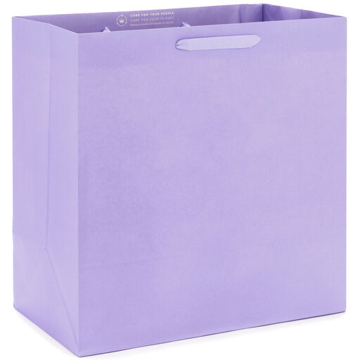 15" X-Deep Lavender Gift Bag, Lavender