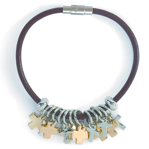 Cross Charms Giving Collection Bracelet, 