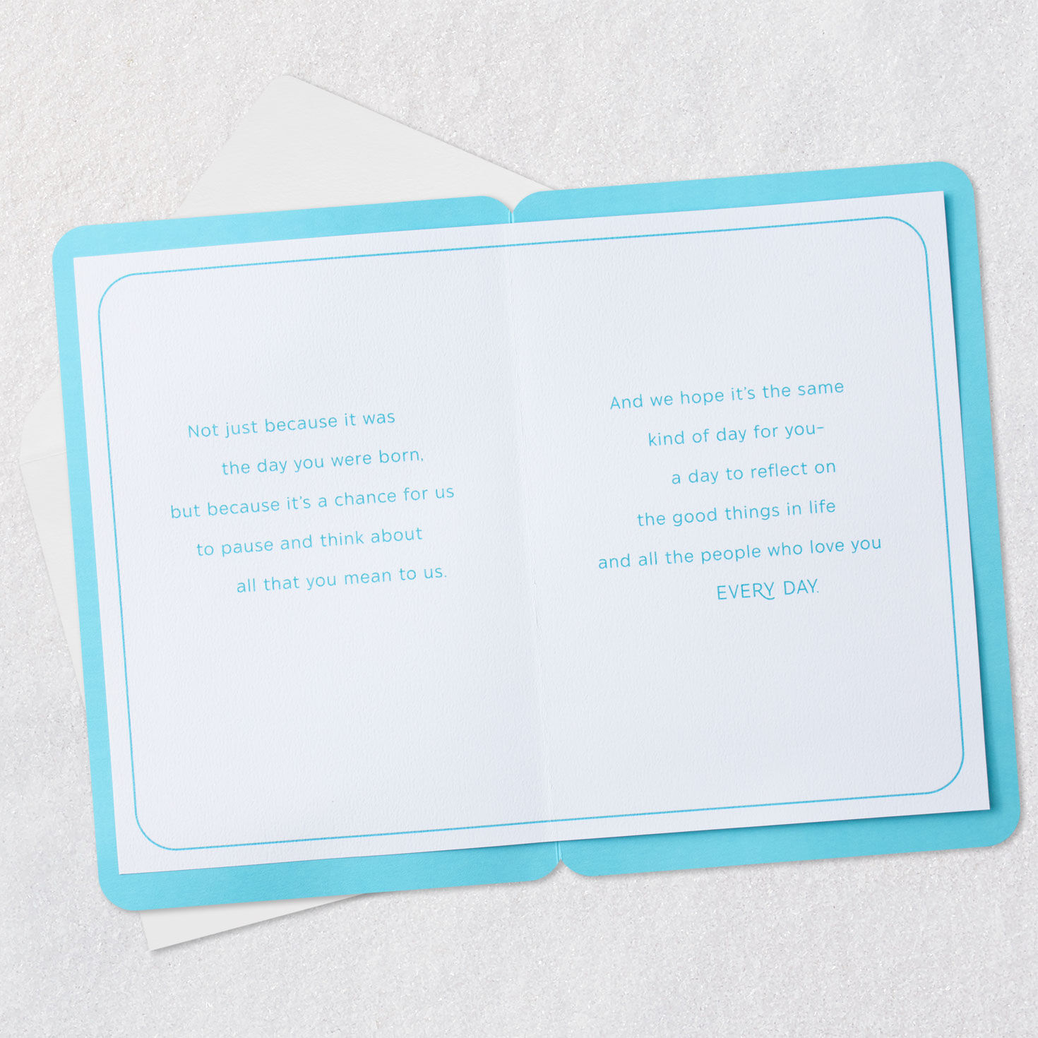Birthday Cake Birthday Card for Daughter Open card with envelope image number 4