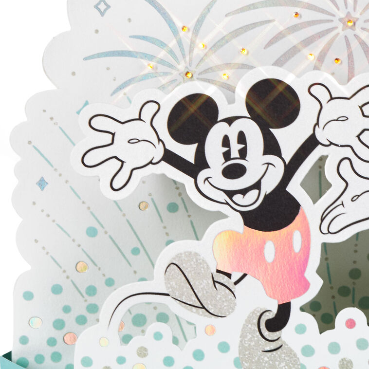 Disney 100 Years of Wonder You're Magical Musical 3D Pop-Up Card With Light, , large image number 7