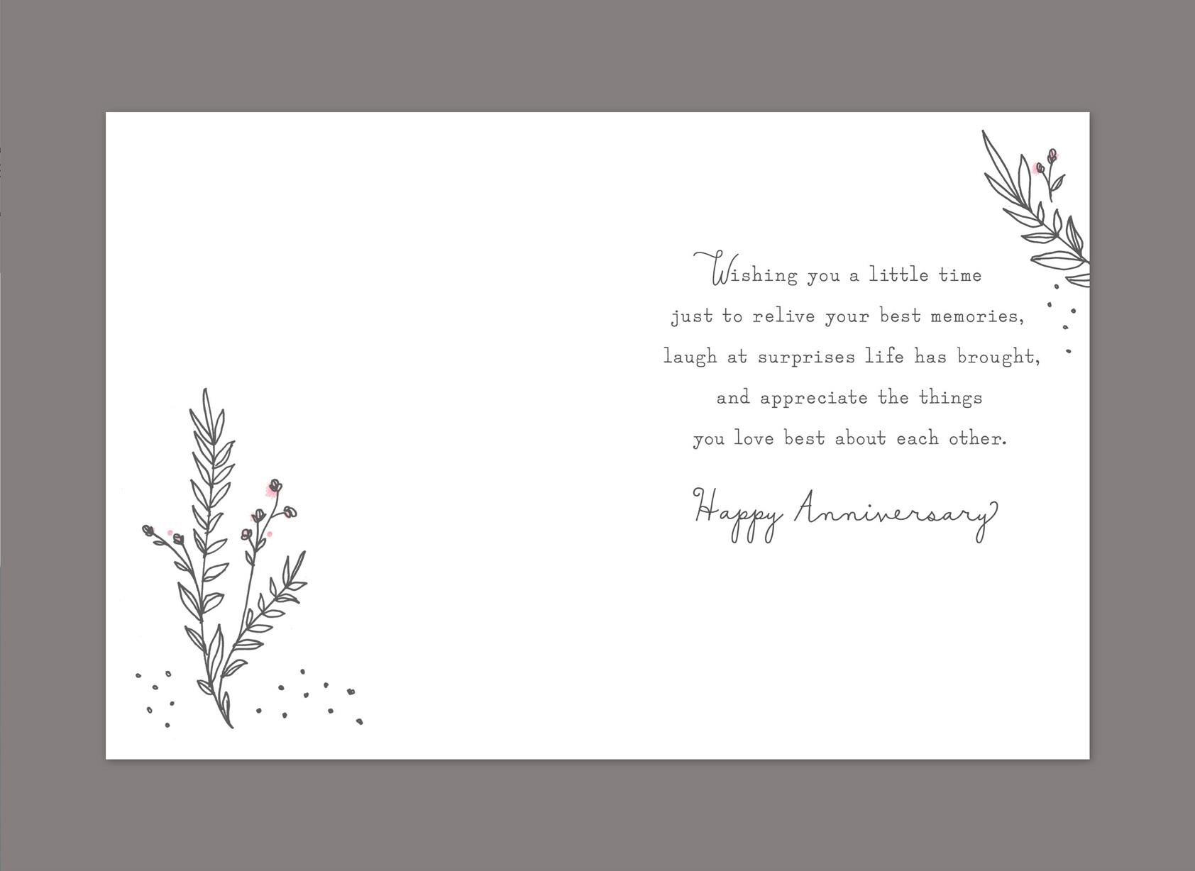 Hummingbirds Anniversary Card for Daughter and the One She Loves