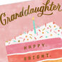 Cake Slice Happy and Bright Birthday Card for Granddaughter, , large image number 4