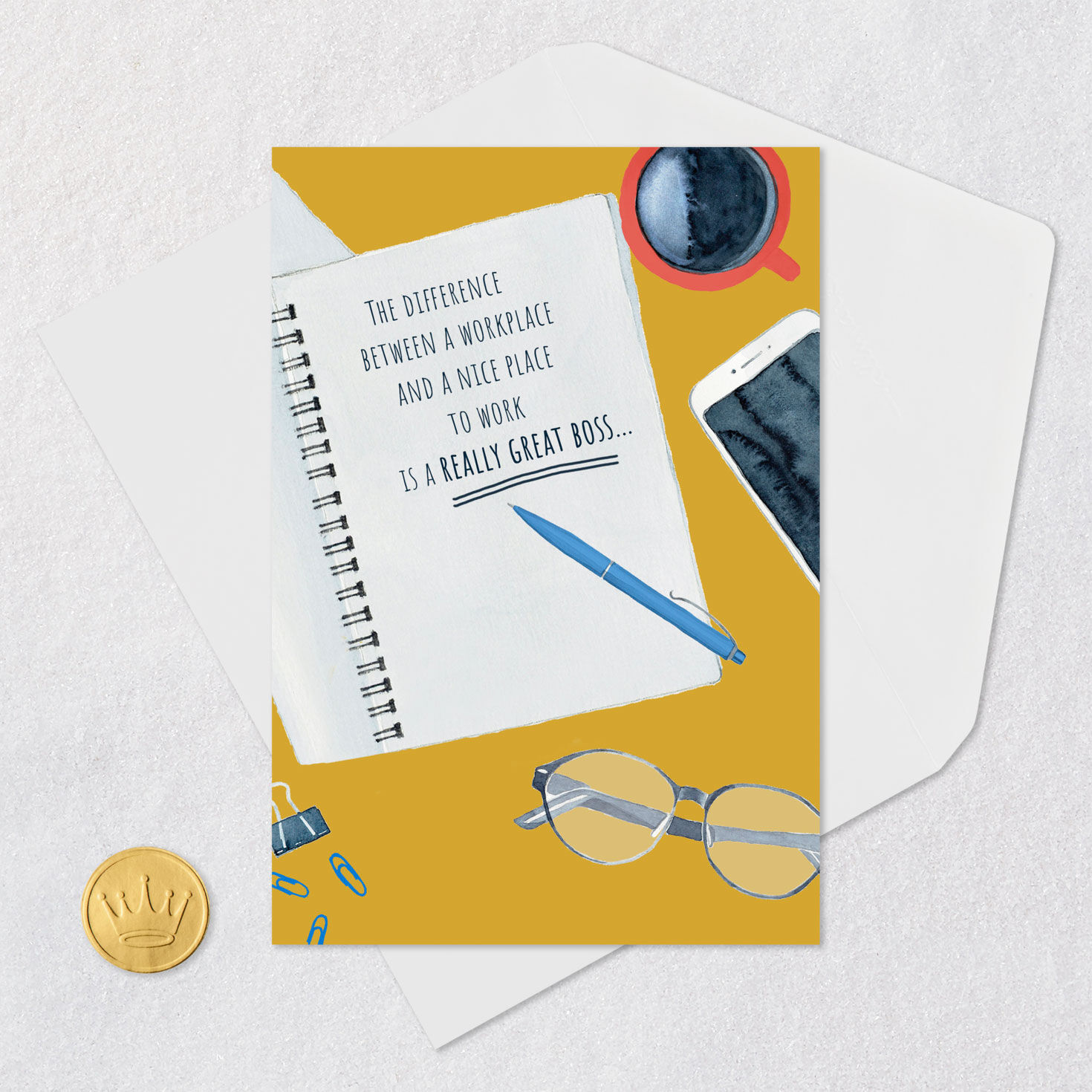 You Make a Difference Boss's Day Card for only USD 2.00 | Hallmark