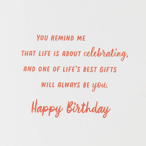 You’re One of Life's Best Gifts Birthday Card for Granddaughter, , large image number 3