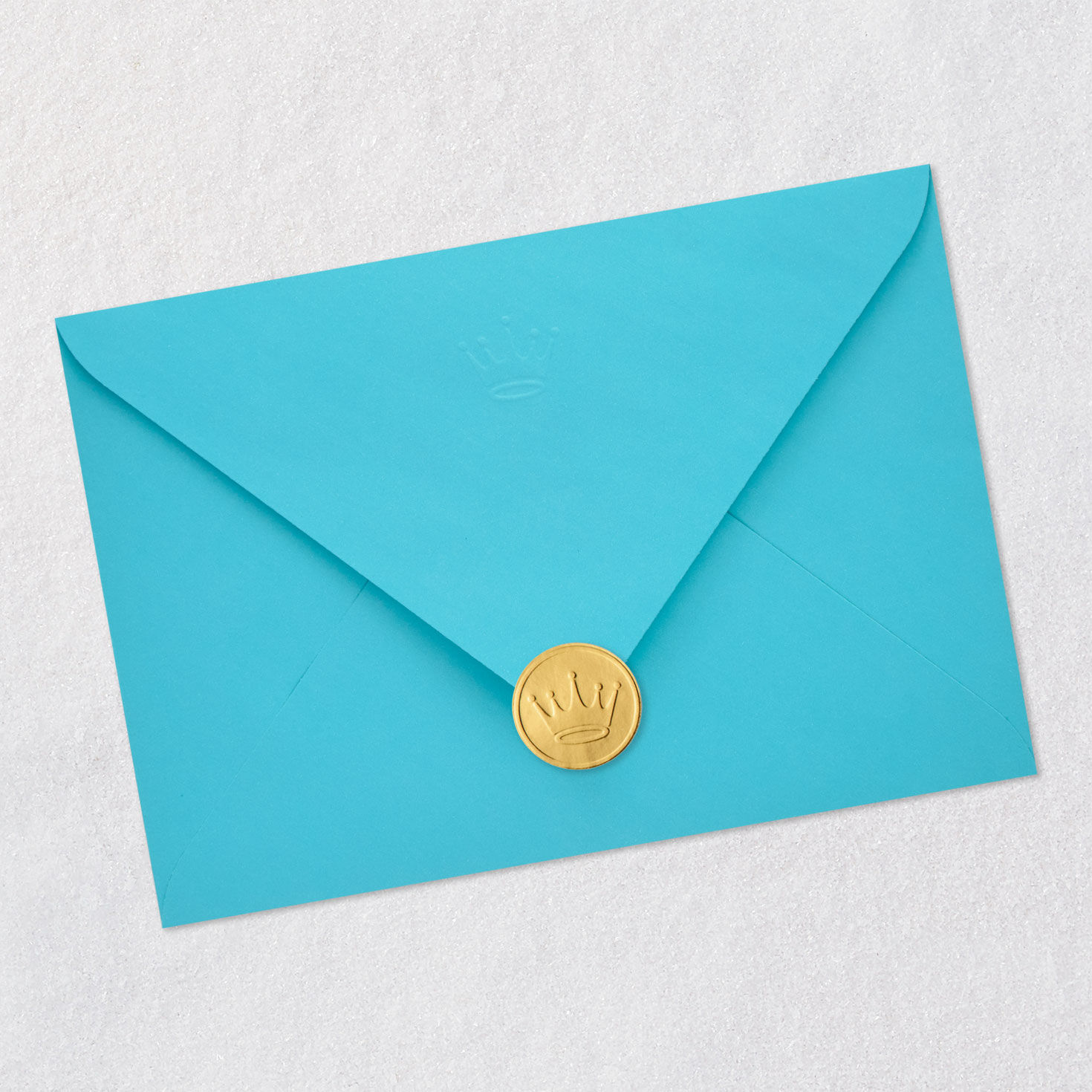 Gold Confetti 40th Birthday Card Envelope Back with Seal image number 8