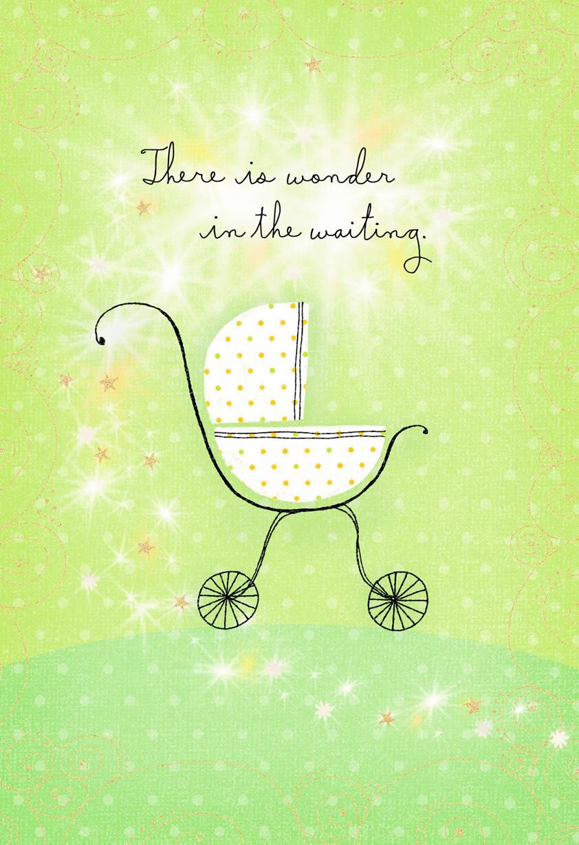 Baby Buggy New Baby Card