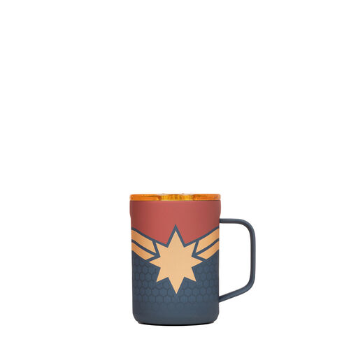 Corkcicle Marvel Studios Captain Marvel Stainless Steel Coffee Mug, 16 oz., 