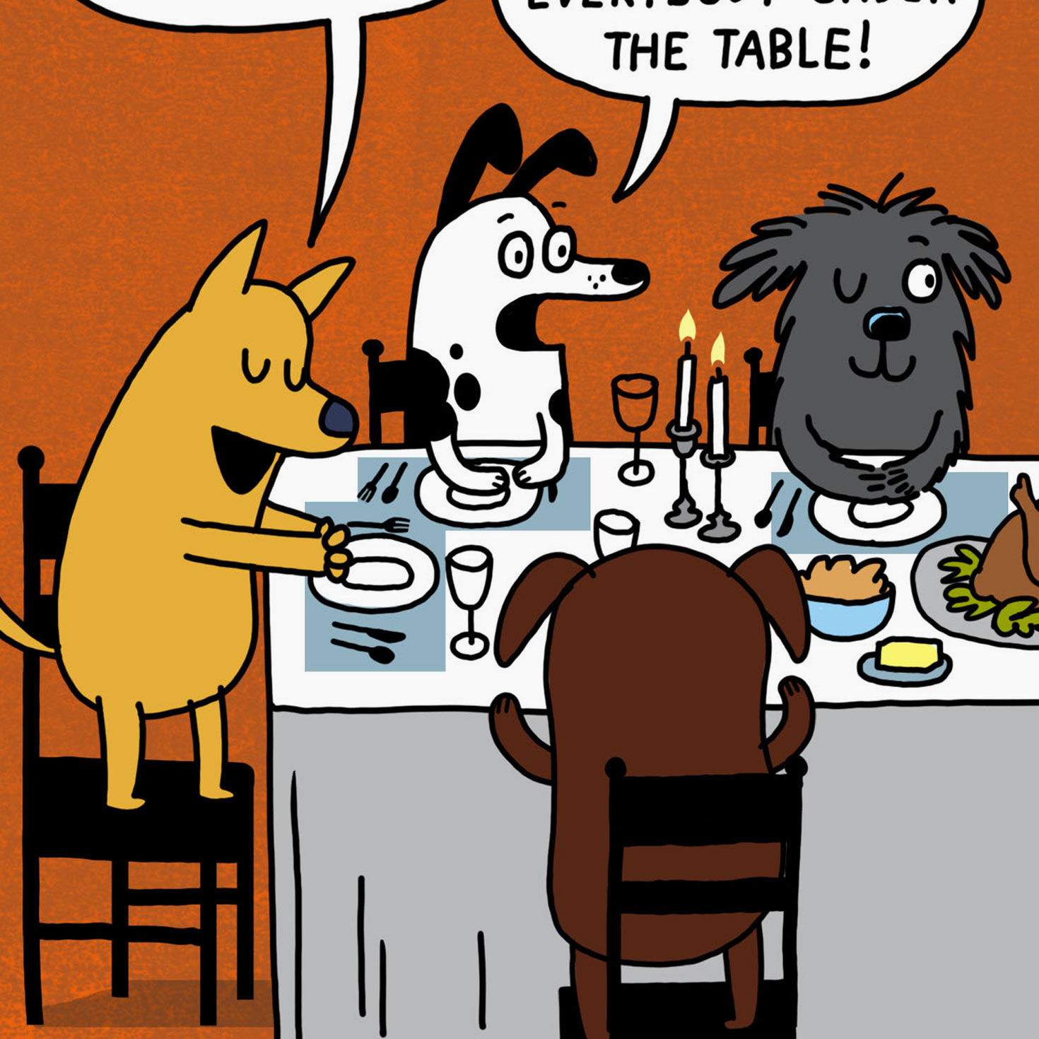 Canine Thanksgiving Funny Thanksgiving Card for only USD 3.49 | Hallmark