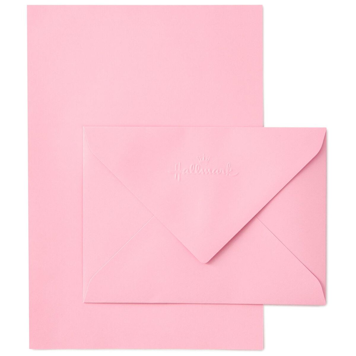Pink Tones Paper and Envelopes Stationery Set, Box of 36 Designed Stationery Hallmark