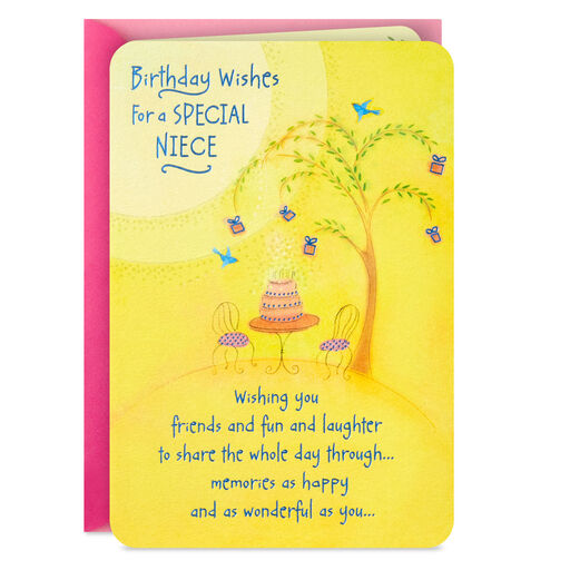 Wishing You Every Favorite Thing Birthday Card for Niece, 