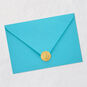 Concentric Hexagons Congratulations Card Envelope Back with Seal image number 8