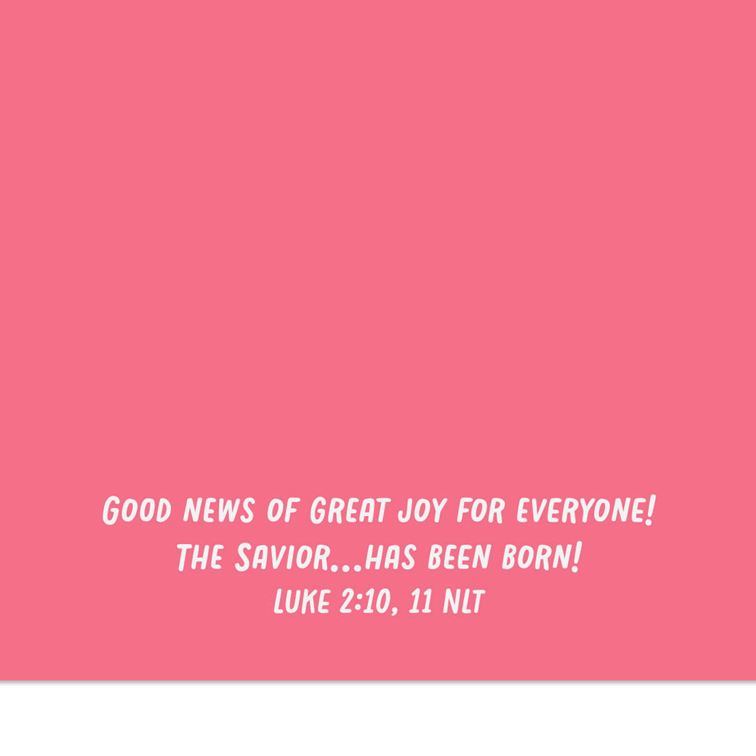 Red and Green Heart Goddaughter Christmas Card scripture image number 3