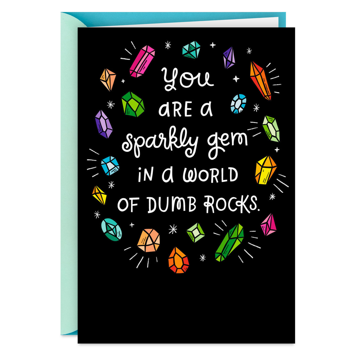 Sparkle On Funny Thinking of You Card