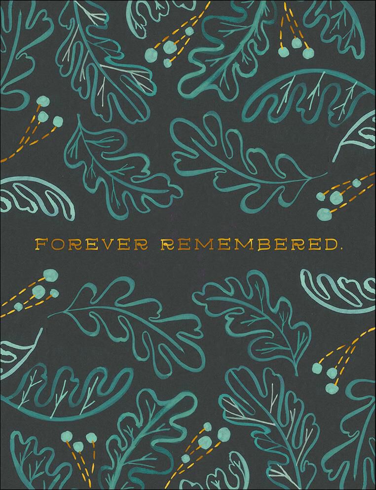 Forever Loved Sympathy Card
