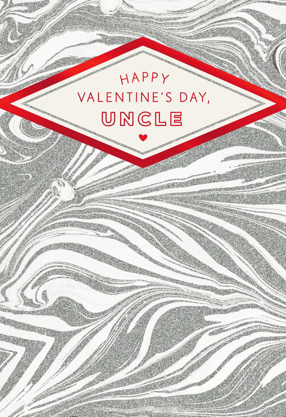 You Are Loved Valentine's Day Card for Uncle