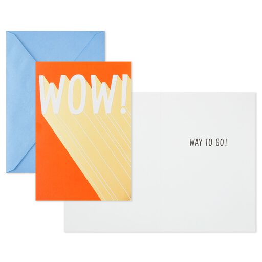 Bold and Bright Assorted All-Occasion Cards, Pack of 8, 