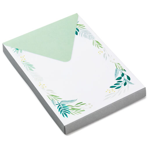 Fern Border Stationery Set, 20 sheets, 
