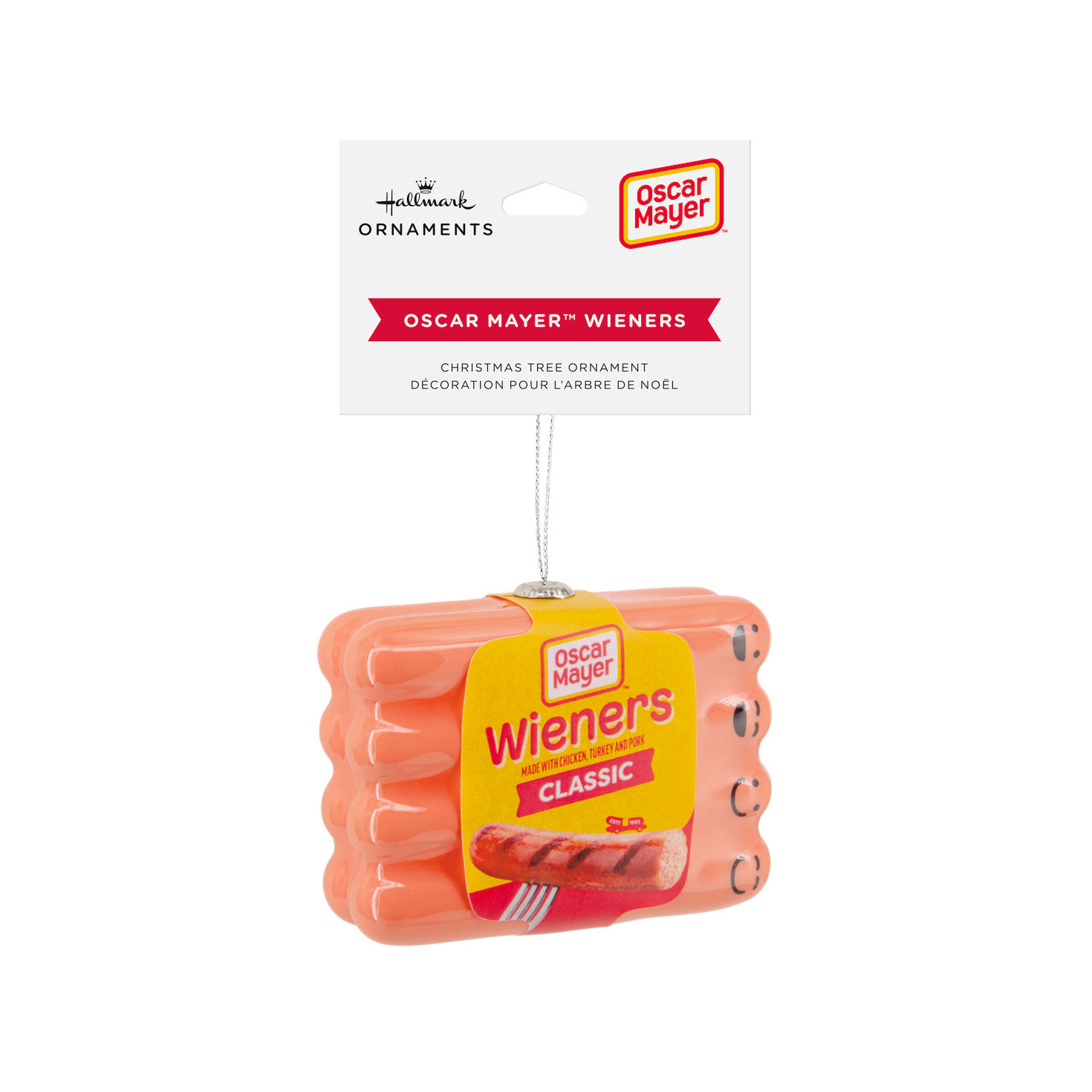 Oscar Mayer&trade; Classic Wieners Shatterproof Hallmark Ornament, , large image number 7