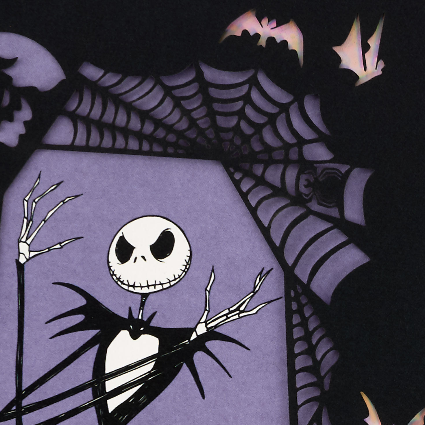 Disney Tim Burton's The Nightmare Before Christmas Good Scare Halloween Card, , large image number 4