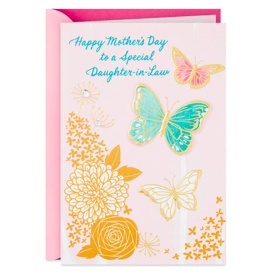 All the Little Joys and Love Mother's Day Card for Daughter-in-Law