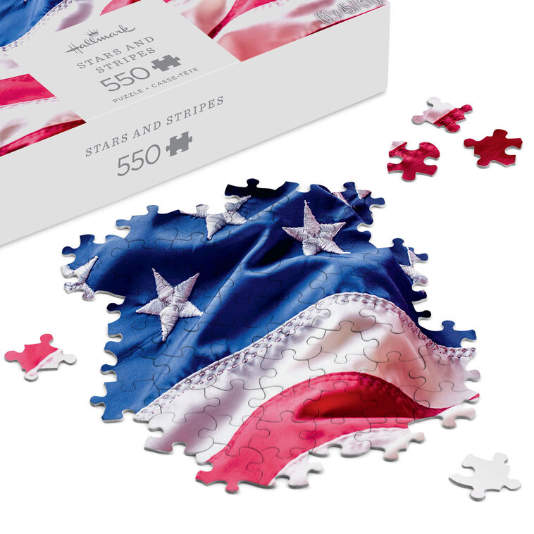 Stars and Stripes 550-Piece Jigsaw Puzzle, , large image number 3