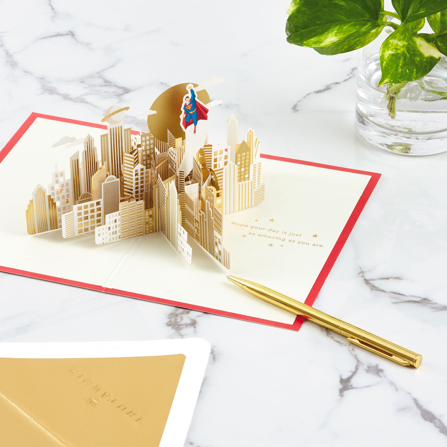 DC Comics&trade; Superman&trade; Celebrating You 3D Pop-Up Card, , large image number 5