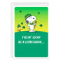 Peanuts® Snoopy Leprechaun Custom St. Patrick's Day Card, , large image number 1