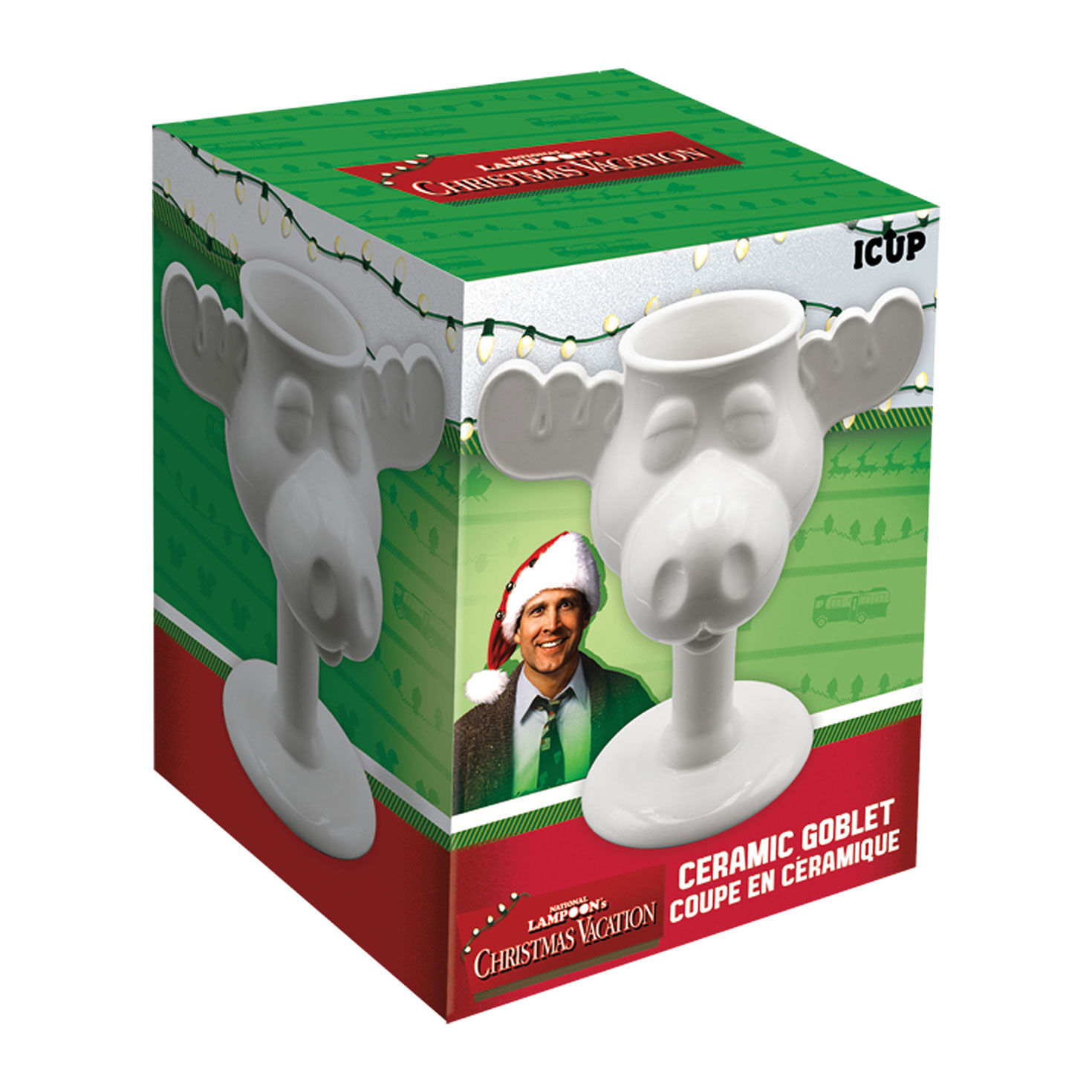 Christmas Vacation Moose Mug Ceramic Goblet package front image number 2