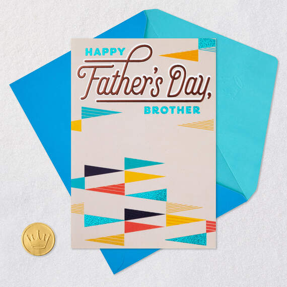 Lucky to Have You Father's Day Card for Brother, , large image number 6