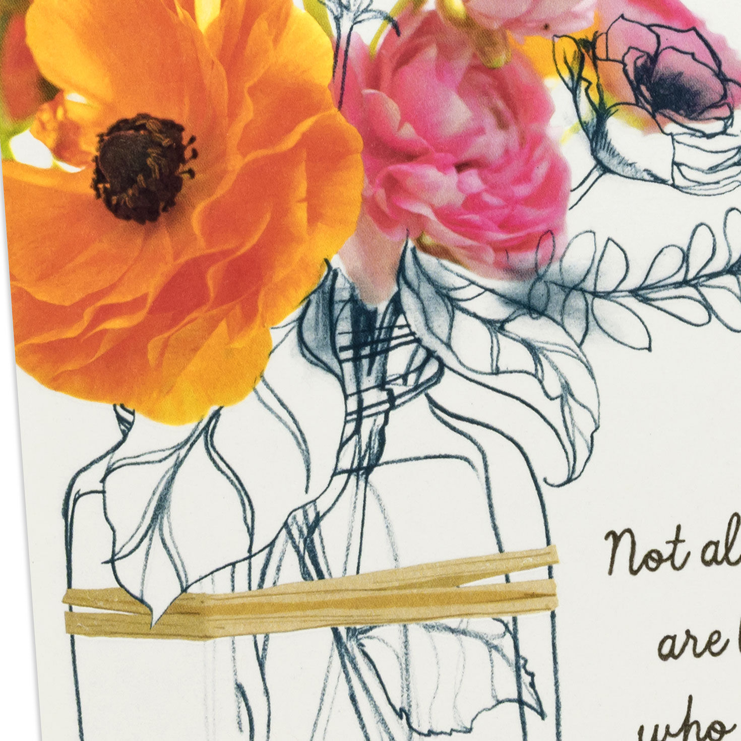 Flowers in Jar Cousin Birthday Card Card Front Detail image number 4