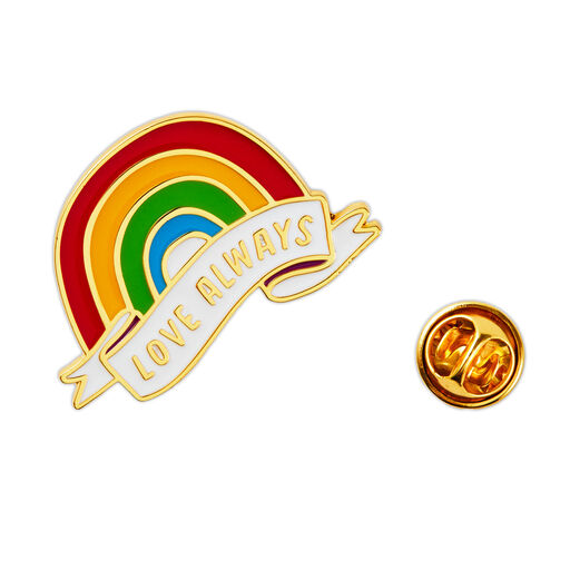 Love Always Rainbow Enamel Pin, 