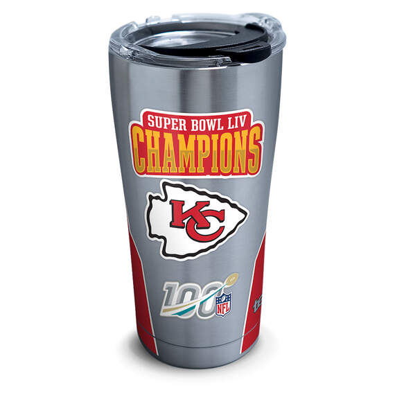 Tervis Kansas City Chiefs Super Bowl LIV Champions Stainless Steel Tumbler, 20 oz., , large image number 1