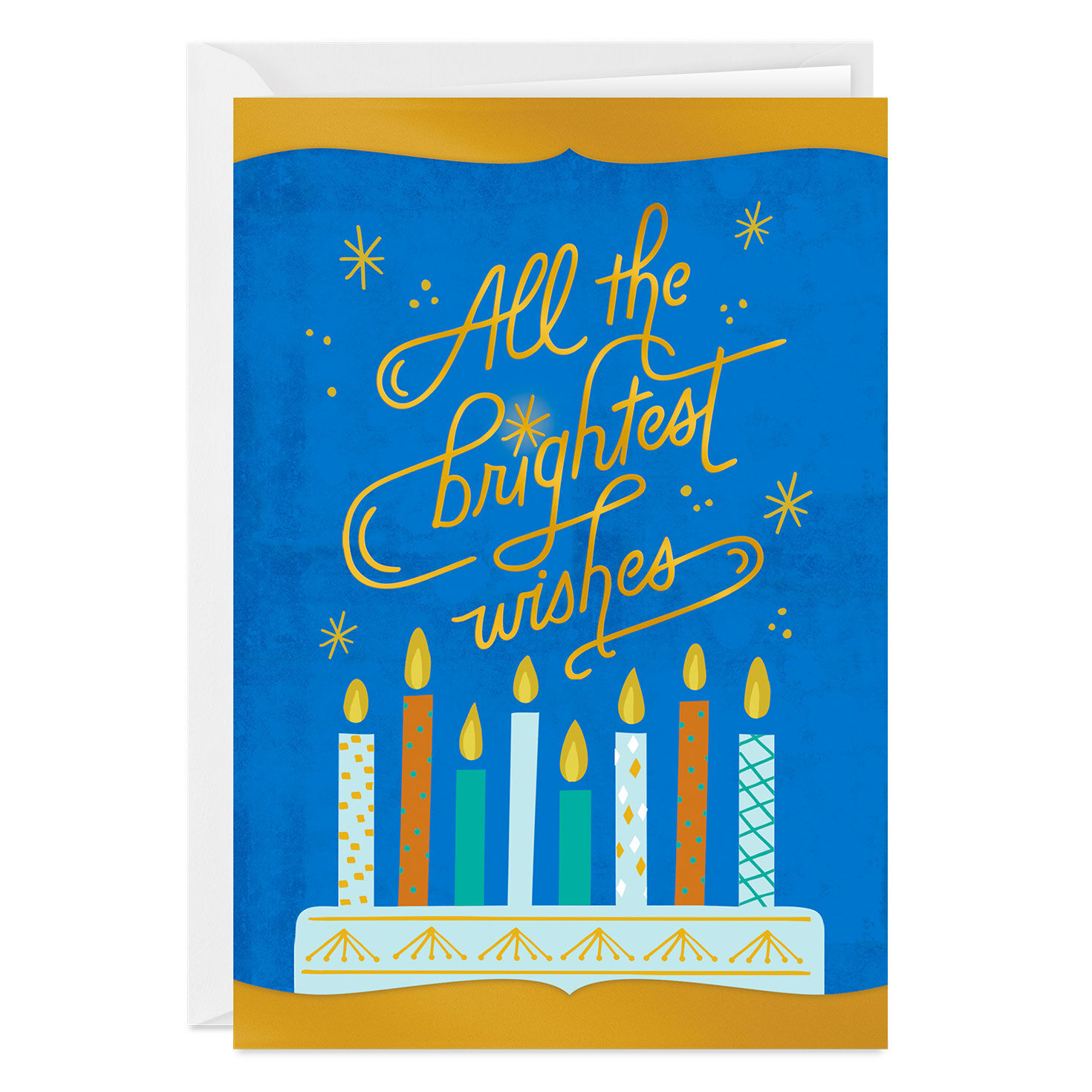 Bright Wishes Custom Birthday Card