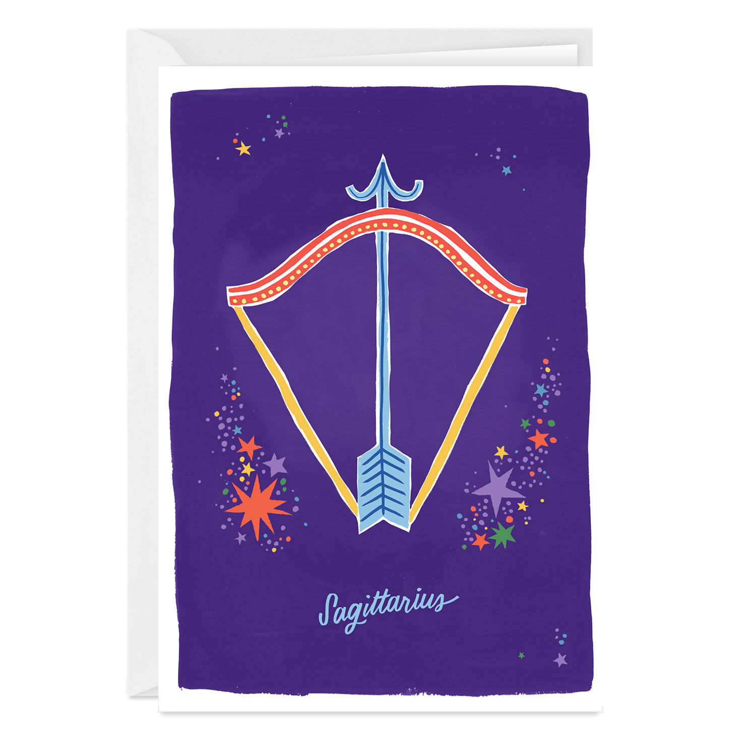 Bold and Bright Sagittarius Zodiac Custom Card for only USD 4.99 | Hallmark