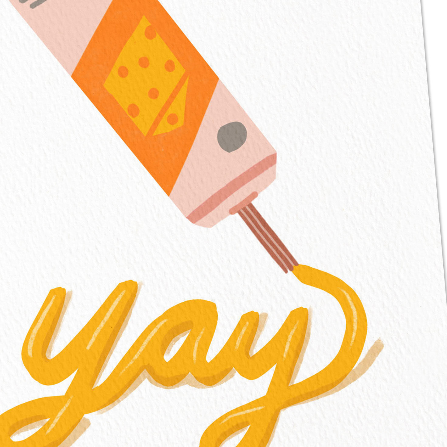 Cheesin' All Day Funny Birthday Card for only USD 3.99 | Hallmark